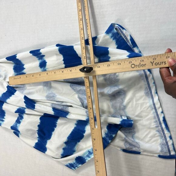 Lauren Ralph Lauren Maxi Tank Dress Tie Dye Sleeveless Beachy Resortwear XL NEW - Picture 10 of 13